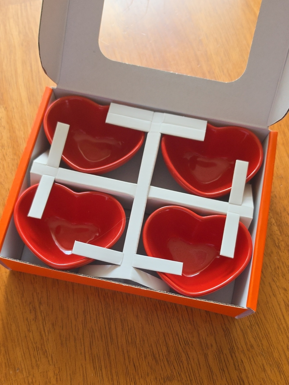 Le Creuset Box with Red Accent Packaging